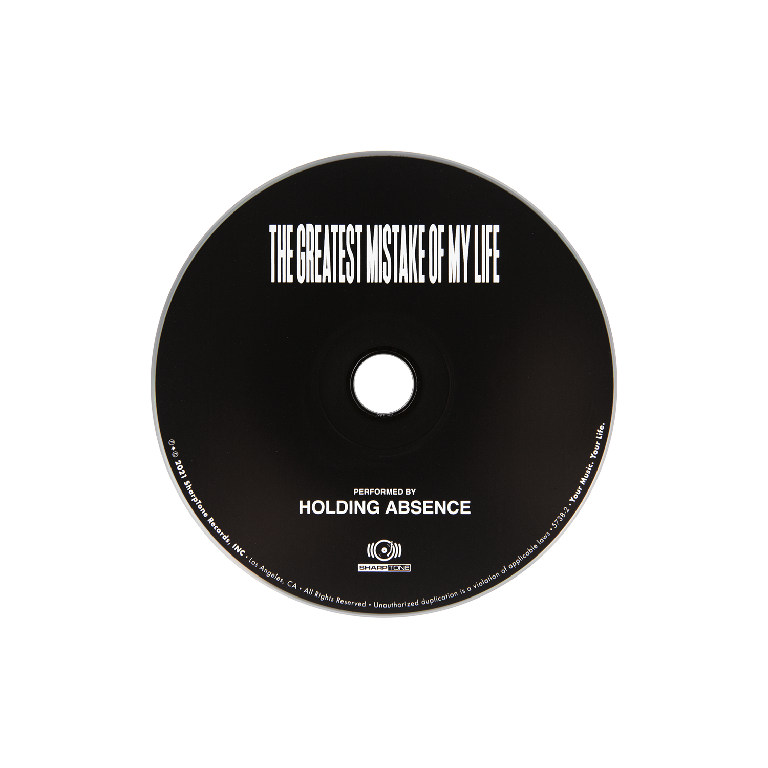 The Greatest Mistake Of My Life CD